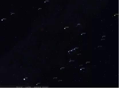 星星连成的星座的图形，12星座星空图片